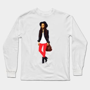 Mona Lisa Long Sleeve T-Shirt